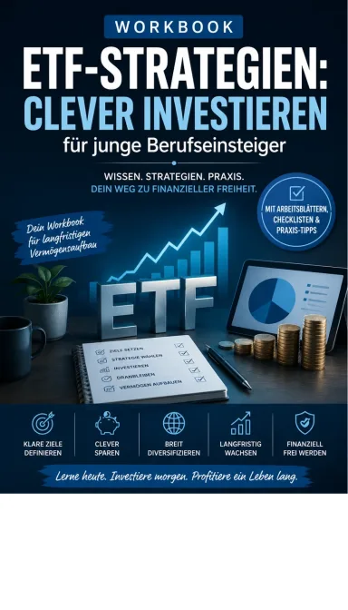 Cover von Eine erfolgreiche Zukunft beginnt mit klugem Investieren - Lerne alles über ETF-Strategien für junge Berufseinsteiger!