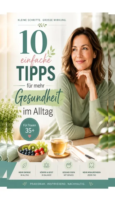 Cover von Entdecke die Top 10 Gesundheitstipps für ein verbessertes Wohlbefinden im Alltag!