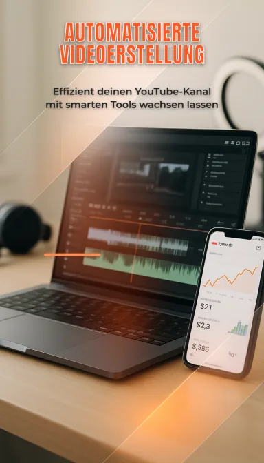 Cover von Revolutioniere deinen YouTube-Kanal mit automatisierter Videoerstellung!